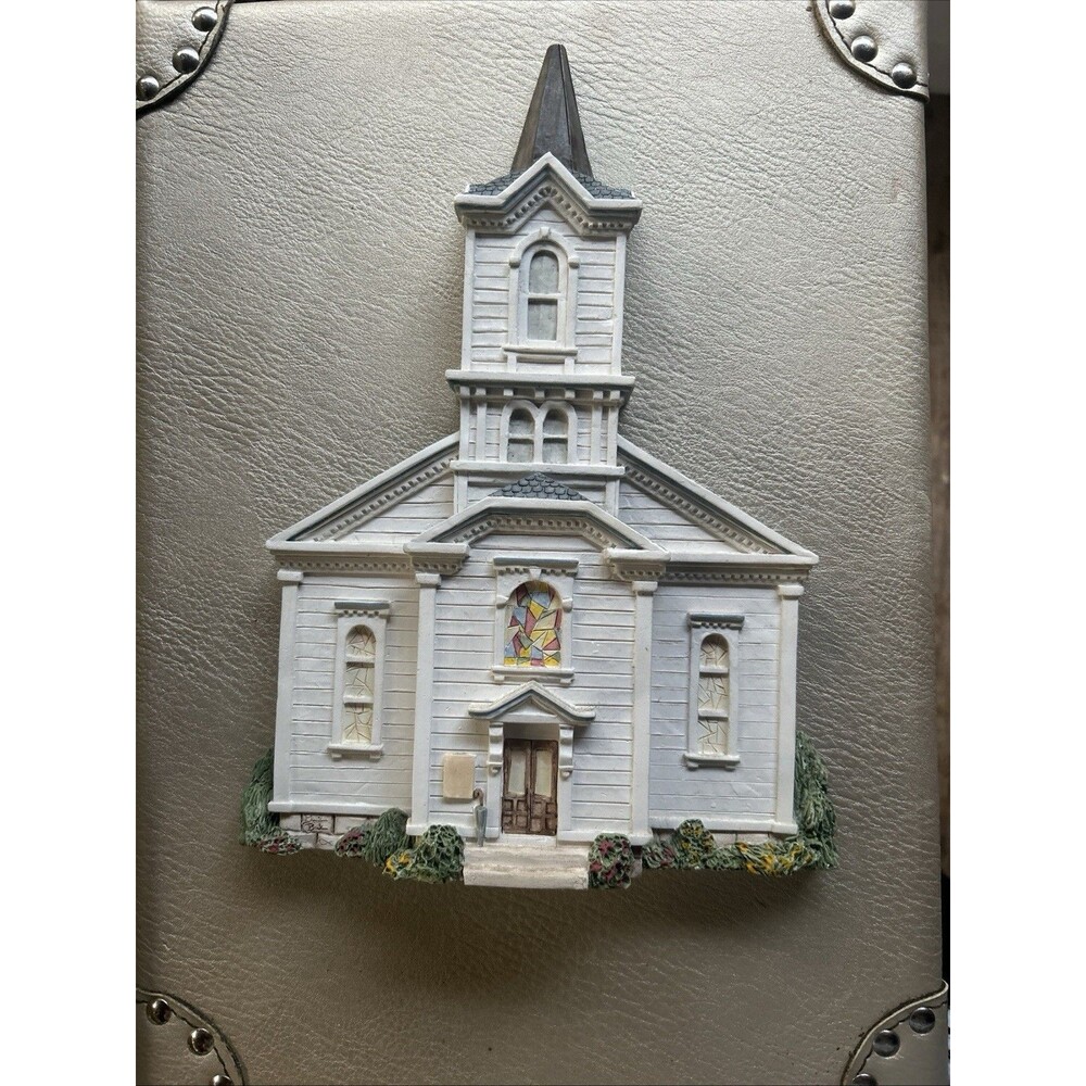 Brian Baker's Deja Vu Collection - 1424 Old White Church Wall Sculpture